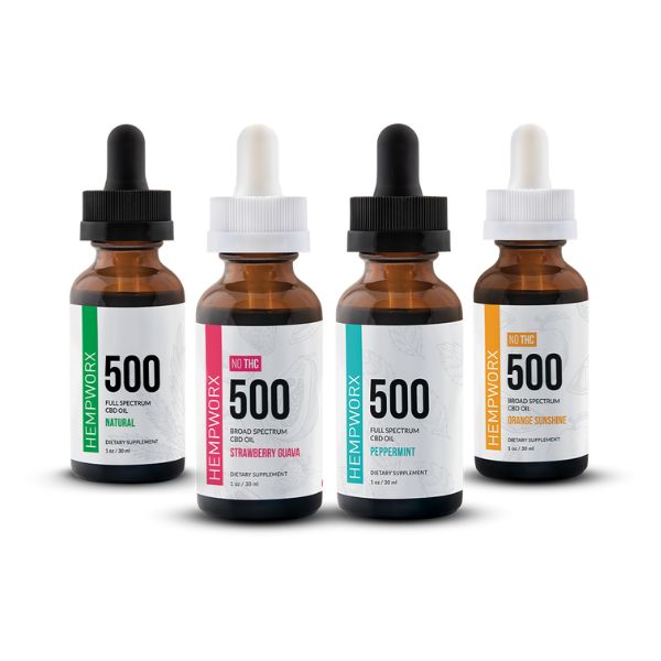 Hempworx 500 CBD Oil Full Spectrum